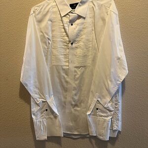 Classic White Tuxedo Shirt